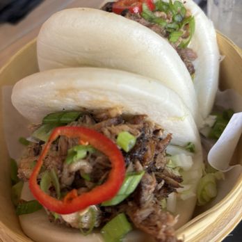 Wagamama - 122. chili hoisin duck bao - Asian Fusion Near Me - Arlington, Virginia
