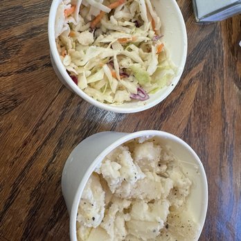 Hilltop Cafe Bistro - Coleslaw and potato salad - Cafes Near Me - Waldport, Oregon