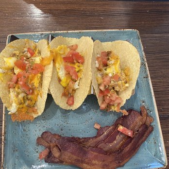 First Watch - Breakfast taco's with bacon (eggslusive category) - Breakfast & Brunch Near Me - Springfield, Missouri