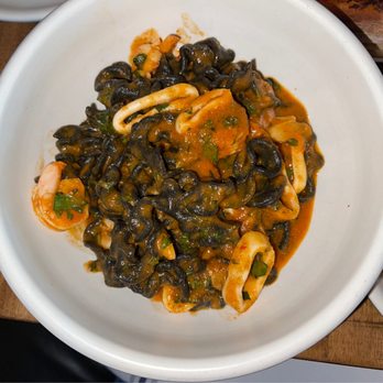 North Italia - Squid Ink Mafaldine - Italian Near Me - Tucson, Arizona North Italia - Squid Ink Mafaldine - Italian Near Me - Tucson, Arizona