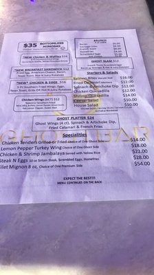 Menu photo 3 GhostBar Fort Lauderdale, FL Menu photo 3 GhostBar Fort Lauderdale, FL