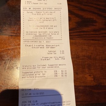 LongHorn Steakhouse - Check - Steakhouses Near Me - Hialeah, Florida LongHorn Steakhouse - Check - Steakhouses Near Me - Hialeah, Florida