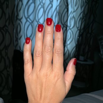 LK Nails - Forgot to take a pic in the salon but how pretty did my dip powder come out? - Nail Salons Near Me - Folsom, California