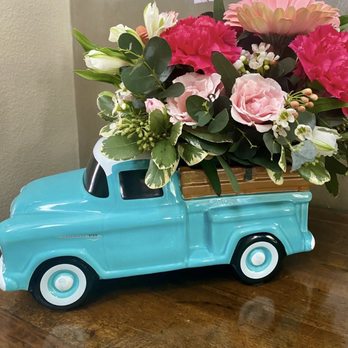 Hey Flower Man - Such a cute and unique valentines arrangement from my toddler to her godmother. - Florists Near Me - Carlsbad, California Hey Flower Man - Such a cute and unique valentines arrangement from my toddler to her godmother. - Florists Near Me - Carlsbad, California