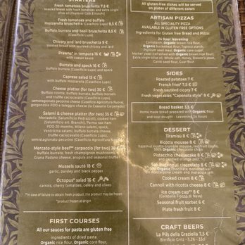 Mercato Hostaria - Gluten free menu - Pizza Near Me - Rome, RM Mercato Hostaria - Gluten free menu - Pizza Near Me - Rome, RM