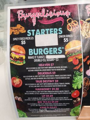 Menu photo 8 Burgerlicious Lewisville, TX