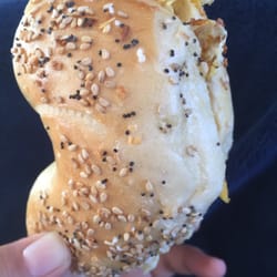 Wilkes Family Delicatessen - One side was everything bagel