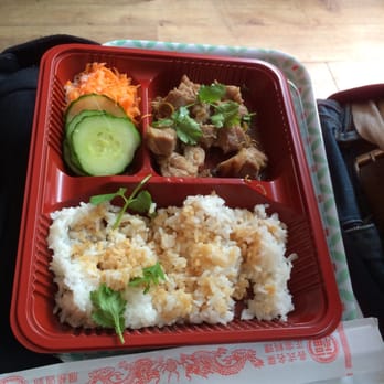 Banh Me Tender - Angus Beef Bento with Rice & Veggies - Sandwiches Near Me - Paris, 75