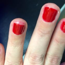 Lee Nails - Sloppy job.