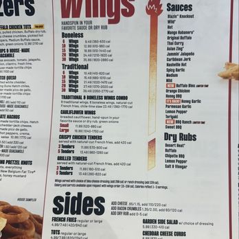 Buffalo Wild Wings - Wings / Sides - Sports Bars Near Me - Oklahoma City, Oklahoma
