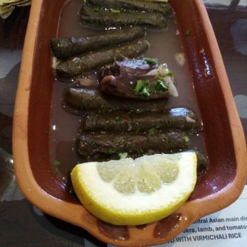 Golden Grill - I think it's called Dharma? Lamb with grape leaves - Mediterranean Near Me - Clovis, California