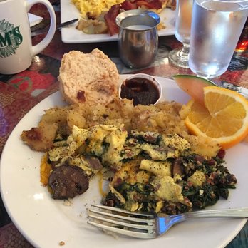 Mom's Restaurant - My Chico scramble. He got the 3 2 2. - Breakfast & Brunch Near Me - Chico, California Mom's Restaurant - My Chico scramble. He got the 3 2 2. - Breakfast & Brunch Near Me - Chico, California