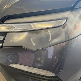 Not only did Matt fix the scratch on my car he also took the time to clean the headlights.