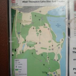 West Thompson Lake Disc Golf Course - 18 holes!