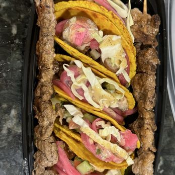 Xao Joint - Caramelized Pork Belly Xao Taco (banh xèo tacos) and Shaking Wagyu Beef Skewers - Caterers Near Me - Santa Ana, California Xao Joint - Caramelized Pork Belly Xao Taco (banh xèo tacos) and Shaking Wagyu Beef Skewers - Caterers Near Me - Santa Ana, California