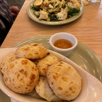 Watershed Pub & Kitchen - Pão De Queijo and chimichurri cauliflower - Pubs Near Me - Seattle, Washington