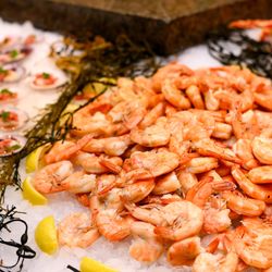 Cast & Cut - Fresh shrimp served at Cast & Cut restaurant.