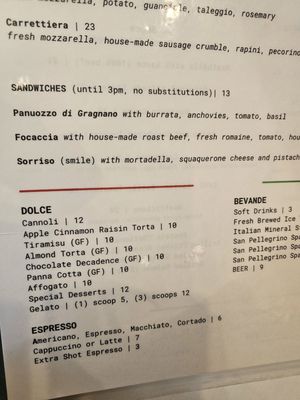 Menu photo 2 Davanti Ristorante Houston, TX Menu photo 2 Davanti Ristorante Houston, TX