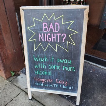 HangOverEasy - Sign as we were walking in - Breakfast & Brunch Near Me - Cincinnati, Ohio