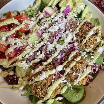 Nirvana Tea House and Cafe - Falafel bowl - Tea Rooms Near Me - Millis, Massachusetts