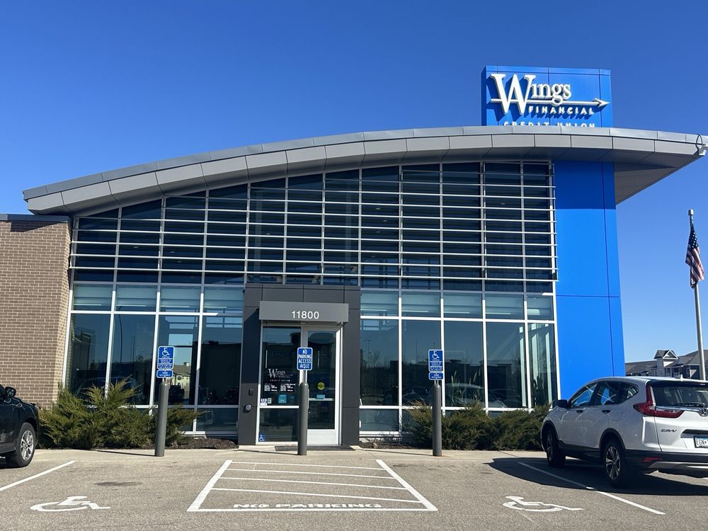 WINGS CREDIT UNION Updated April 2024 11800 Elm Creek Blvd N, Maple