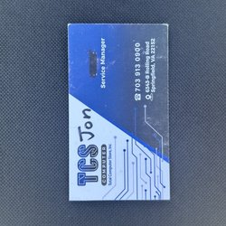 TCS service card