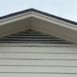 Rodriguez Rodent Defense - Gable vent reinforced with a steel mesh screen to prevent infestations of critters