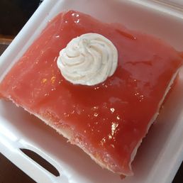 Guava cheesecake.
