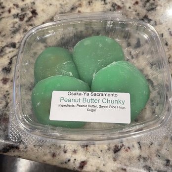 Osaka-Ya - Peanut butter mochi - Desserts Near Me - Sacramento, California
