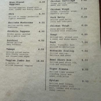 Kawanoya - Menu - Japanese Near Me - San Francisco, California