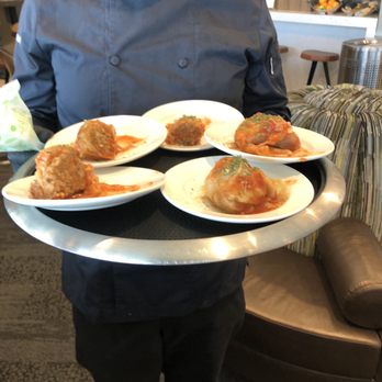 Delta Sky Club - Cabbage stuffed egg rolls with beef inside. - Airport Lounges Near Me - Kenner, Louisiana