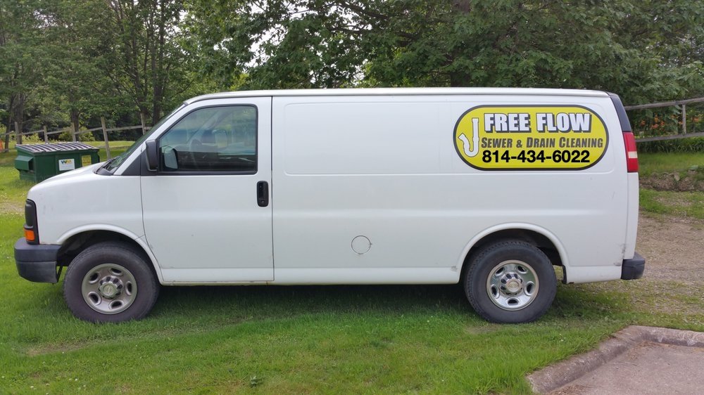 Slide of Free Flow Sewer & Drain Cleaning