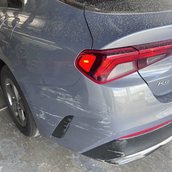 Bumpers 360 - Kia K5 - Bumper repair (before) - Body Shops Near Me - Las Vegas, Nevada Bumpers 360 - Kia K5 - Bumper repair (before) - Body Shops Near Me - Las Vegas, Nevada