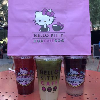 Hello Kitty Cafe - Raspberry mint ice tea, cucumber mint lemonade, blueberry lemonade - Desserts Near Me - Las Vegas, Nevada Hello Kitty Cafe - Raspberry mint ice tea, cucumber mint lemonade, blueberry lemonade - Desserts Near Me - Las Vegas, Nevada