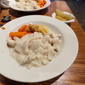 Cracker Barrel Old Country Store - Chicken and Dumplings plus 3 sides - American Near Me - Murrells Inlet, South Carolina Cracker Barrel Old Country Store - Chicken and Dumplings plus 3 sides - American Near Me - Murrells Inlet, South Carolina