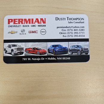 Permian Nissan - Here is his contact Info. Thanks Dusty! - Car Dealers Near Me - Hobbs, New Mexico Permian Nissan - Here is his contact Info. Thanks Dusty! - Car Dealers Near Me - Hobbs, New Mexico