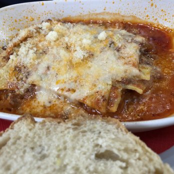 Piccola Italia - Best Lasagna Ever! 15 euros, large portion. Comes with bread - Italian Near Me - Nice, 06