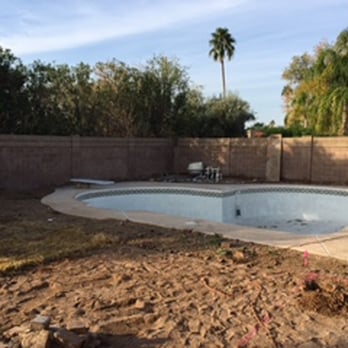 Build Your Own Pool - Before - Pool & Hot Tub Service Near Me - Mesa, Arizona