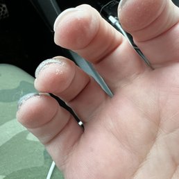 My skin is glued to the underside of my nails. I've been trying to pry it off ever since I left.
