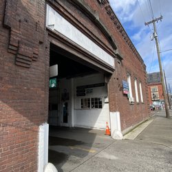 Entler's Auto Repair - Entler's office is through those white doors.
