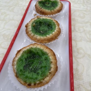 HL Peninsula Restaurant - Pandan egg tart - Dim Sum Near Me - Milpitas, California