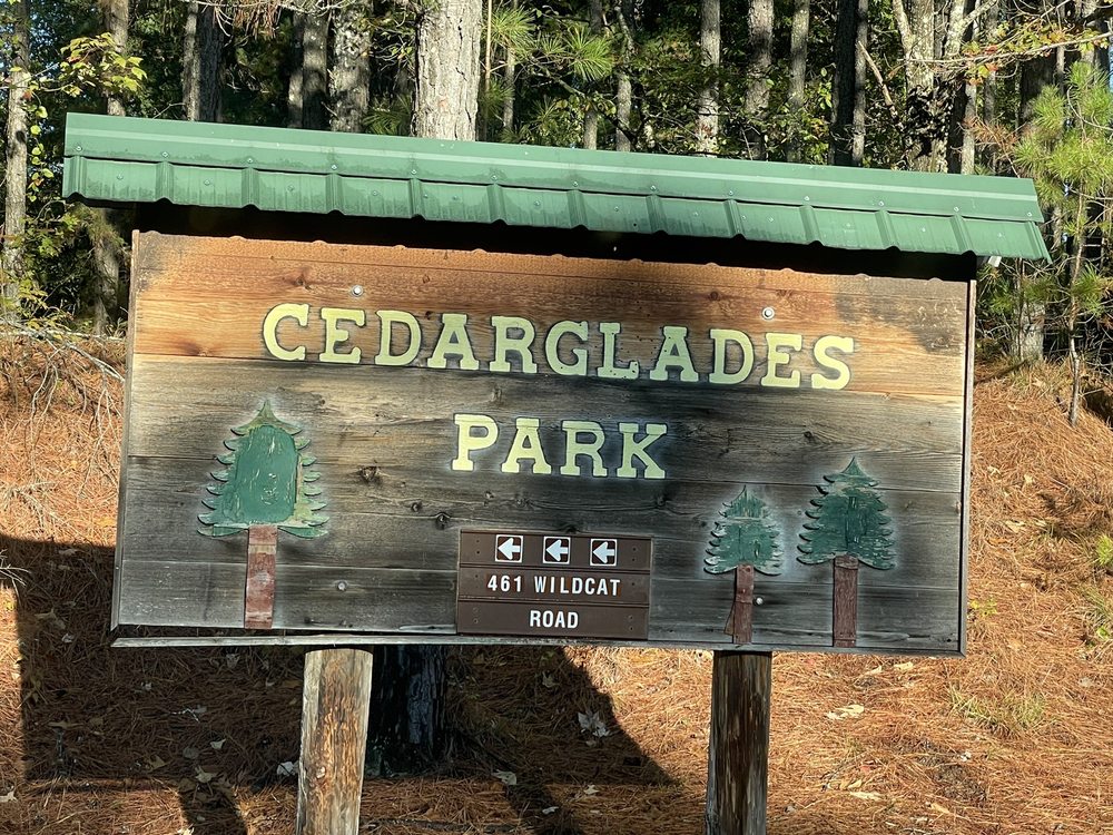 CEDAR GLADES PARK Updated October 2024 461 Wildcat Rd, Hot Springs