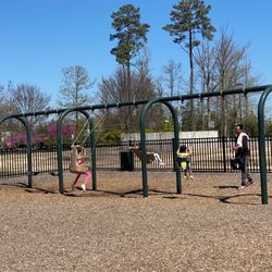 Short Pump Park - Swing set at Short Pump Park Playground