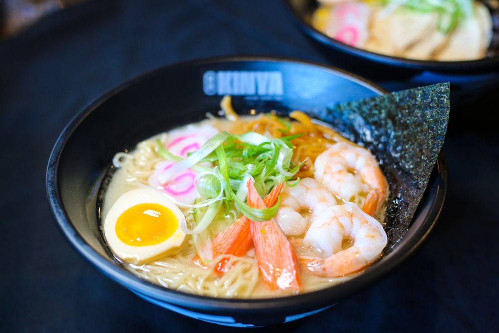 Food from Kinya Ramen