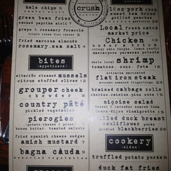 Crush XI - New American Near Me - Melbourne, Florida