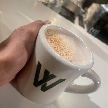 Whealth Kitchen - Hot chai with almond - Breakfast & Brunch Near Me - Jersey City, New Jersey