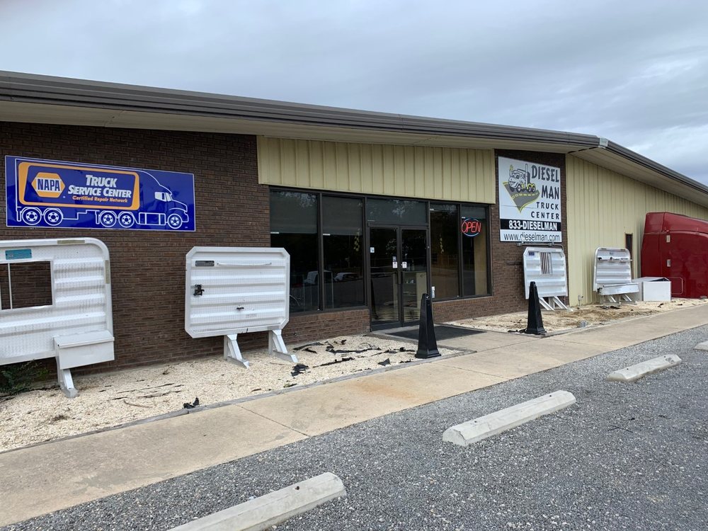 DIESEL MAN TRUCK CENTER nearby at 587 Hwy 38 S, South