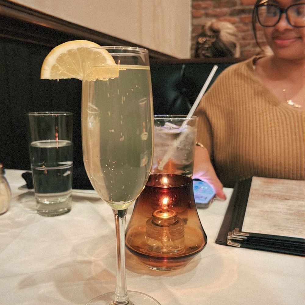 Poppys Italiano - Italian 76 (their version of French 75) - Italian Near Me - St. Augustine, Florida Poppys Italiano - Italian 76 (their version of French 75) - Italian Near Me - St. Augustine, Florida