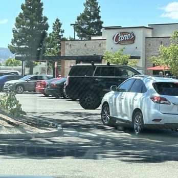 Raising Cane's Chicken Fingers - Super long drive thru line - Chicken Shop Near Me - Vacaville, California