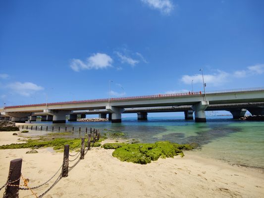 沖縄風景 波の上 NAMINOUYE OKINAWA 郵便ハガキ 絵葉書